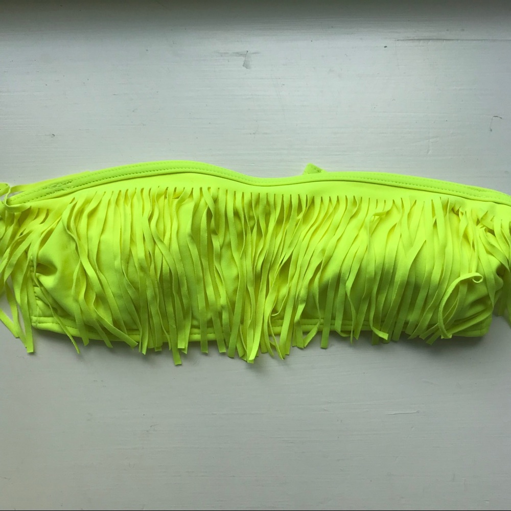 Yellow Fringe Bikini